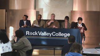 Rock Valley College students moderate candidate forum