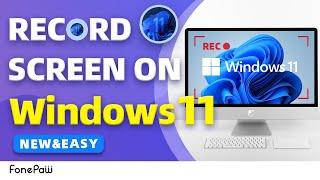 How to Record Screen on Windows 11 With Audio | EASY & FAST