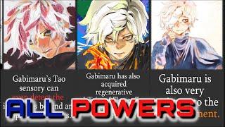 ALL POWERS OF GABIMARU FROM HELL’S PARADISE