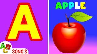 **ABC Phonics Song: A Journey Through Letters and Sounds!**   A is for Apple By- ABC SONG'S