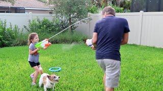 Don't Shoot The Face - Water Blaster Fight