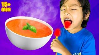 No No Hot Soup ️ + More Kids Songs and Nursery Rhymes