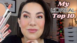 TOP 10 L'oreal Products - Applying Them All!