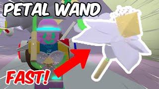 How To Get *PETAL WAND* FAST In Roblox Bee Swarm Simulator!