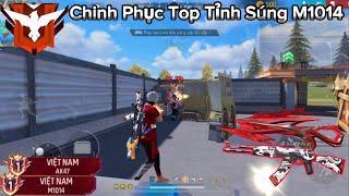 [Free Fire] CULÌ Solo Squad Leo Top Súng M1014 Lọt Vào Top Tỉnh Top 1 Quá Căng