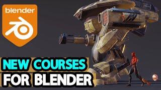 New Blender Courses_August 2021