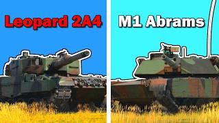 Does the M1 Abrams Beat The Leopard 2A4 In War Thunder?