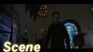 PUPPET MASTER WORLD: Halloween H20 (1998) Michael Myers Flips the Tables Scene