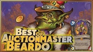 Hearthstone - Best of Auctionmaster Beardo - Funny and lucky Rng Moments