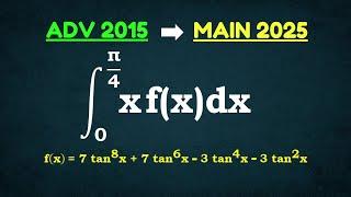 JEE Advanced (2015) problem in JEE Main 2025 | Definite Integration | @ARYA_Mathematics​