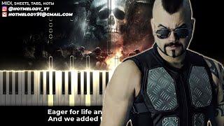 Sabaton 1916 - piano instrumental cover