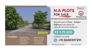 Buy N.A Plots near pune - solapur highway