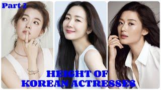 TOP 20 TALLEST KOREAN ACTRESS