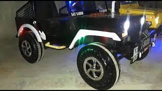 V.T.A.Group ki Full Electric baby Willy's Jeep order pe ready karte hai