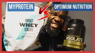 MyProtein Vs Optimum Nutrition: The Battle of Whey Protein Powder!