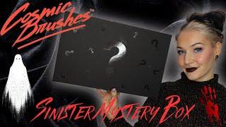 Cosmic Beauty  Sinister Mystery Box I Unboxing & Look I Indiebrands I deutsche Review