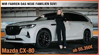 Mazda CX-80 im Test (2025) Wir fahren das NEUE Familien SUV ab 55.350€! Review | 7-Sitzer | Diesel