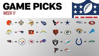 Week 11 Game Picks!