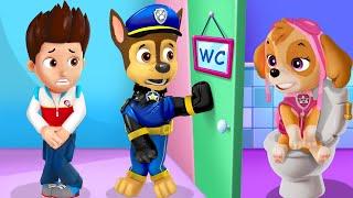 Hurry Up! Open The Toilet Door, SKYE!!! - Very Sad Story But Happy Ending | Paw Patrol 3D Animation