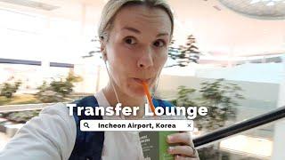 I tried out the TRANSFER LOUNGE at INCHEON Airport, Korea