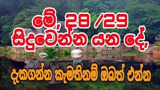 මේ 28/29 සිද්ද වෙන්න යන දේ, දෑසින් දැකගන්න ඔබත් එන්න #siwhelatv