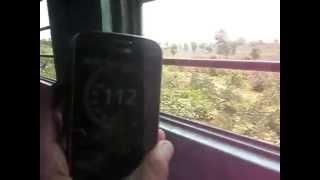 IR:LHB Poorva Express 35min High Speed Video!!!