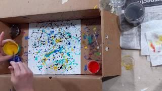 Kids Art| Lesson 5: Jackson Pollock "Action Painting"