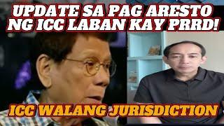 UPDATE SA PAG ARESTO NG ICC LABAN KAY PRRD!