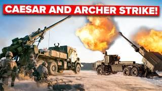 French Caesar and Swedish Archer MONSTERS Are TEARING Russian Forces APART