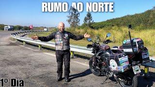 VIAGEM DE MOTO BARATA de SÃO PAULO AO NORTE Com Dafra Next 250 1⁰Dia