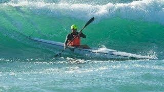 Surfski Skills - When in doubt, legs out!  DO NOT do this in a bathing area!