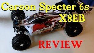 Carson Specter X8EB 6s 2014 - Review Testbericht Test - X8 - Darconizer RC