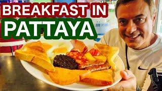 Pattaya Thailand English Breakfasts Reviews.  129 to 189 baht ranges