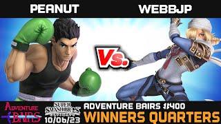 Adventure Bairs #400 - SSBU - Winners Quarters - Peanut vs. WebbJP