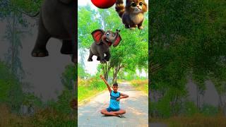 Tu Radha Meri Mai Shyam Tera yah Jodi na paave Jamane mein️#short#vfx#comedy#funny#shortfeed