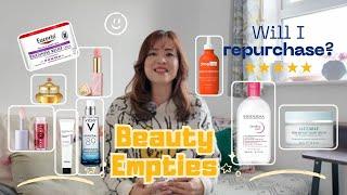 10 Skincare Empties: Honest Reviews & Repurchase Picks