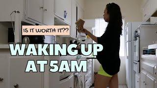 A 5AM WEEK IN MY LIFE | Finding out if waking up at 5am is worth it ️