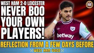 ARE WEST HAM FANS RIGHT TO CRITICISE POTTER'S TACTICS? | IS IT THE WEST HAM WAY TO BOO OUR PLAYERS?