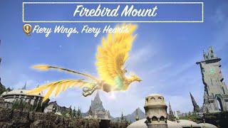 Final Fantasy XIV -Firebird Mount