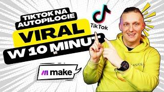 TikTok w 10x Mniej Czasu! Twórz Viralowe Wideo Jak Pro!  Dzięki Automatom! ( Darmowy System )