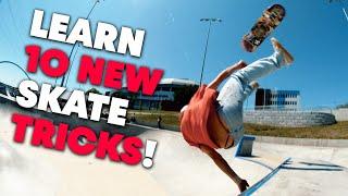 Learn 10 Unusual Skateboard Tricks With Madars Apse