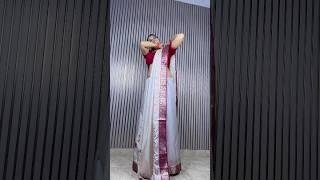 Bengali sareedrapimg tutorial‍️durga puja saree drapingstyle️bengali saree draping