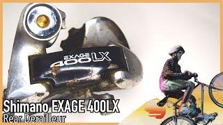 Shimano Exage 400LX Rear Derailleur: Rebuild service clean