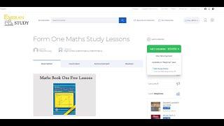 Learners guide: How to earn and purchase a lesson with Study points