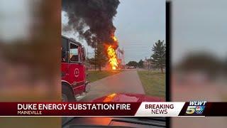 Explosion reported at substation in Maineville, firefighters currently on-scene