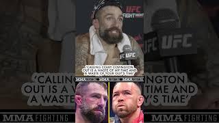'Why waste my time?' - Michael Chiesa won't call out Colby Covington after #UFCAtlanta