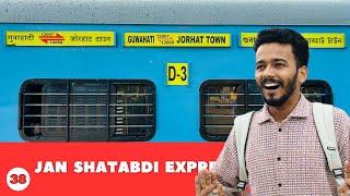 FIRST  TIME in Shatabdi Express and Travelling With No Money in Nagaland