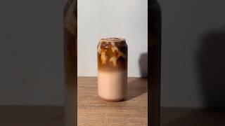 Nutella Iced Latte ️ #coffee #icedlatte #icedcoffee