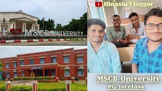 First Day of PG Class || MSCB University || Chemistry || Baripada || Mayurbhanj #studentlife #mscbu