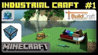 Let's play. Начало. Minecraft 1.7.10. IC2 Applied Energistics 2. Выживание. #1. ep 1. часть 1